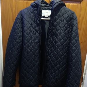 Quilted Puffer Jacket Full Zip